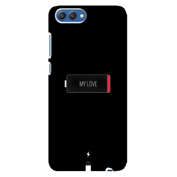 Чехол с принтом «Love battery» для Huawei Honor 10 (COL-AL00)