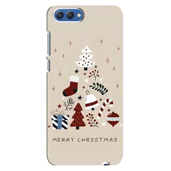 Чехол с принтом «Merry Christmas» для Huawei Honor 10 (COL-AL00)