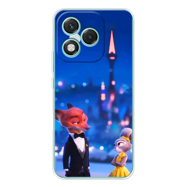 Чехол с принтом «Романтический вечер Зверополис» для Huawei Honor 400 Lite