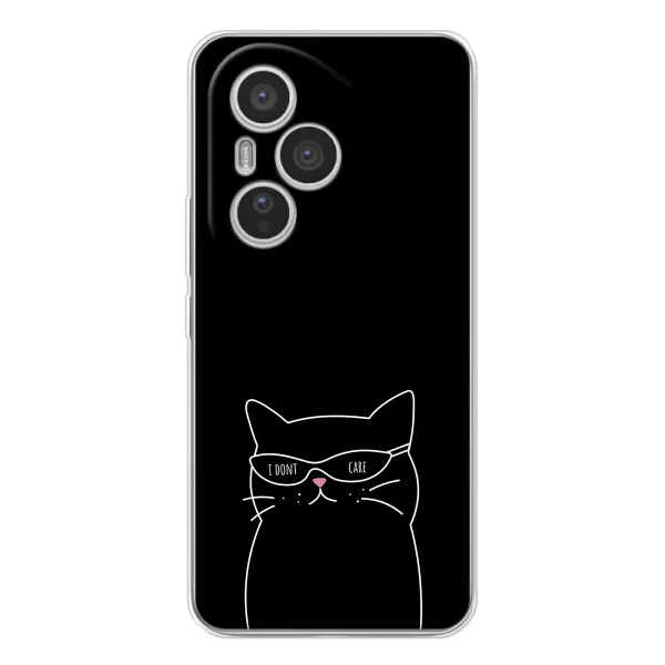 Чехол с принтом «Равнодушный кот» для Huawei Honor 400 Pro