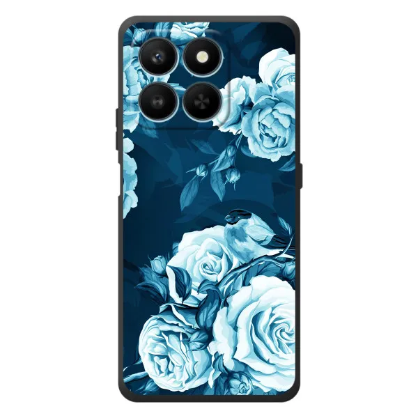 Чехол с принтом «Голубые Бутоны» для Huawei Honor 400 Smart