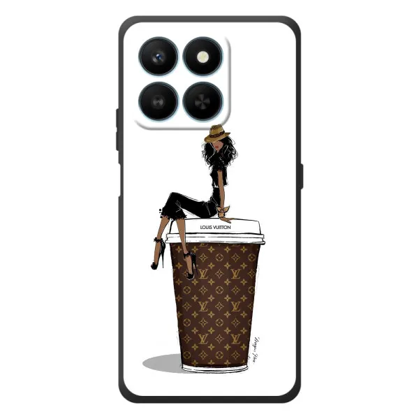 Чехол с принтом «кофе LOUIS VUITTON» для Huawei Honor 400 Smart