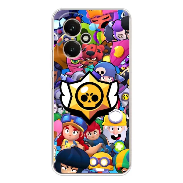 Чохол з принтом «Лого Brawl Stars» для Huawei Honor 400 Чохол з принтом «Лого Brawl Stars» для Huawei Honor 400