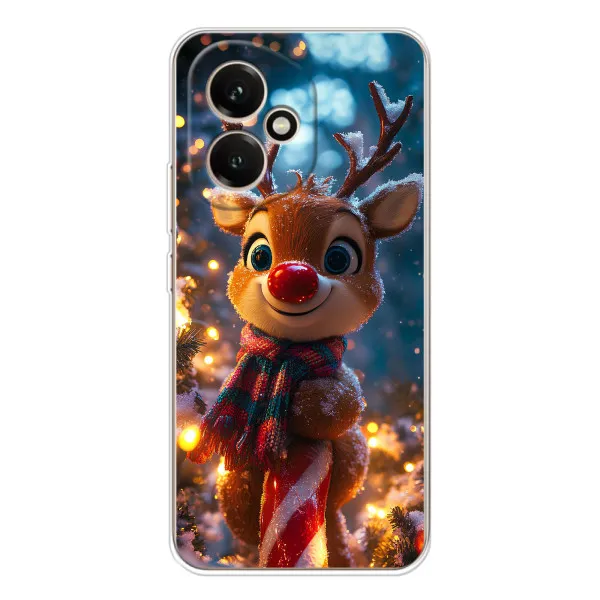Чехол с принтом «Олень с шарфом» для Huawei Honor 400