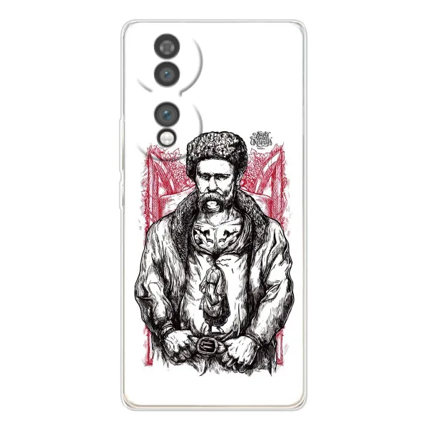 Чехол с принтом «Козак Шевченко» для Huawei Honor 70 Чехол с принтом «Козак Шевченко» для Huawei Honor 70