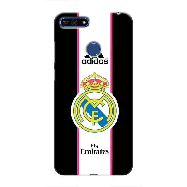 Чехол с принтом «Лого Real Madrid» для Huawei Honor 7A Pro