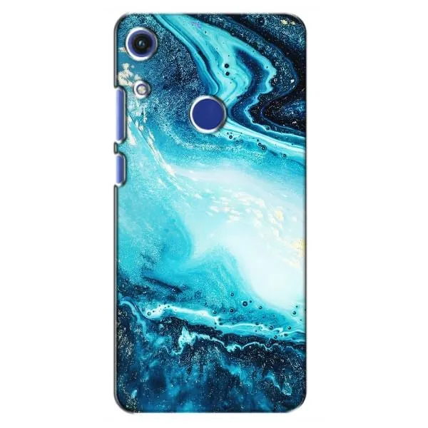 Чехол с принтом «Голубой мрамор» для Huawei Honor 8A
