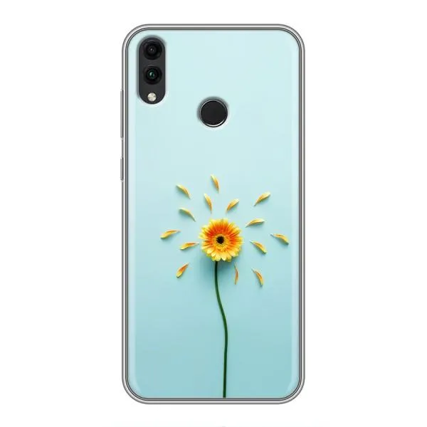 Чехол с принтом «Желтый цветок» для Huawei Honor 8X