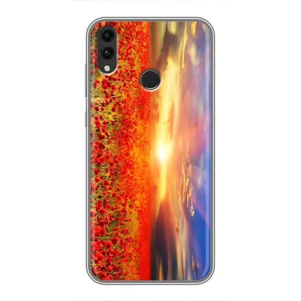 Чехол с принтом «Поле тюльпанов» для Huawei Honor 8X