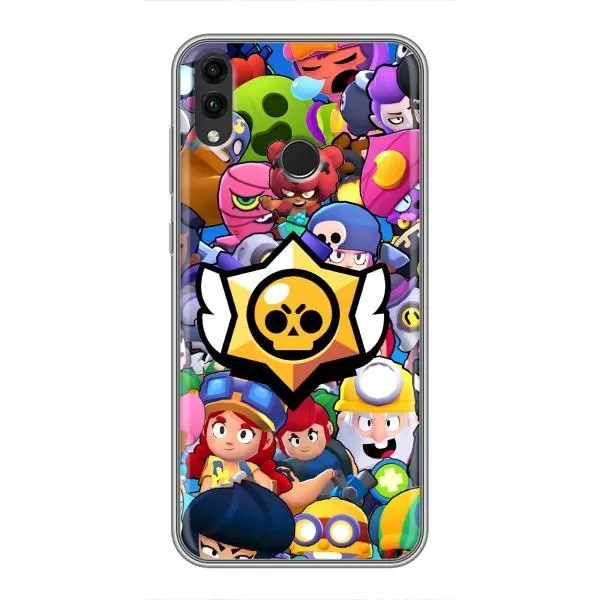 Чехол с принтом «Лого Brawl Stars» для Huawei Honor 8X Чехол с принтом «Лого Brawl Stars» для Huawei Honor 8X