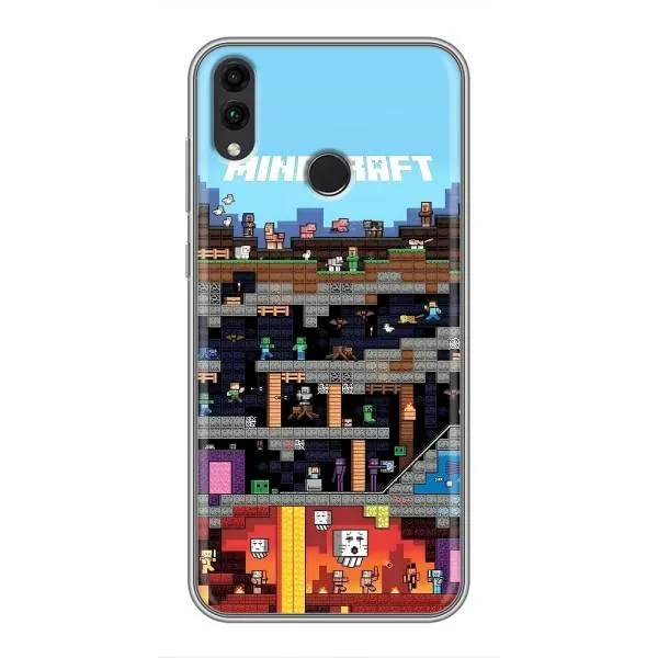 Чехол с принтом «фон Minecraft» для Huawei Honor 8X Чехол с принтом «фон Minecraft» для Huawei Honor 8X