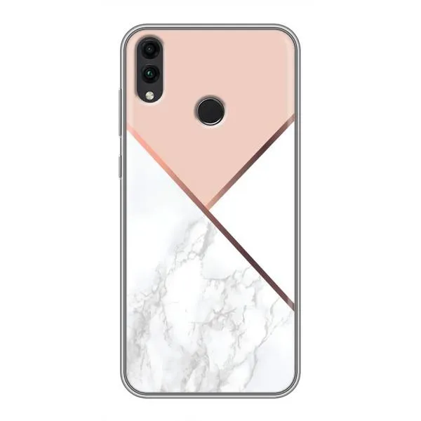 Чехол с принтом «Тройной мрамор» для Huawei Honor 8X
