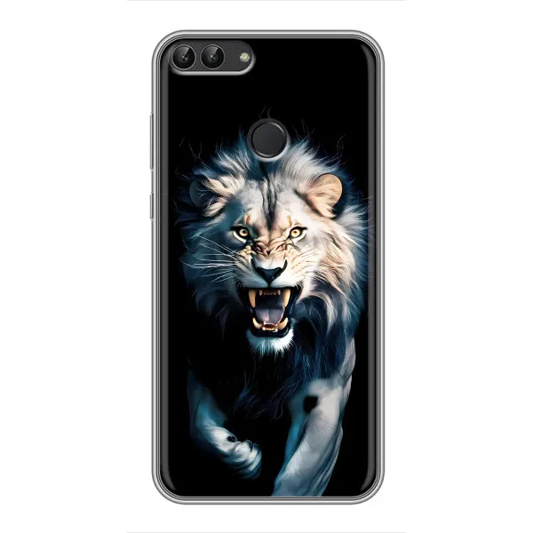 Чехол с принтом «Лев в темноте» для Huawei Honor 9 Lite