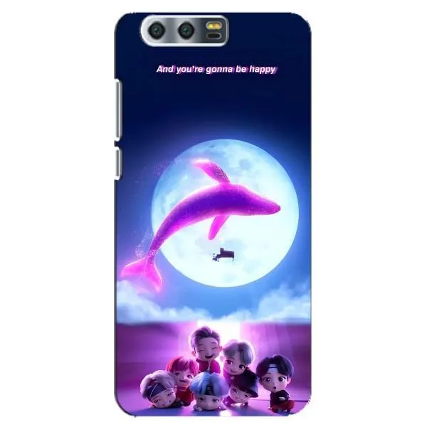 Чехол с принтом «КИТ BTS» для Huawei Honor 9 (Glory 9, STF)