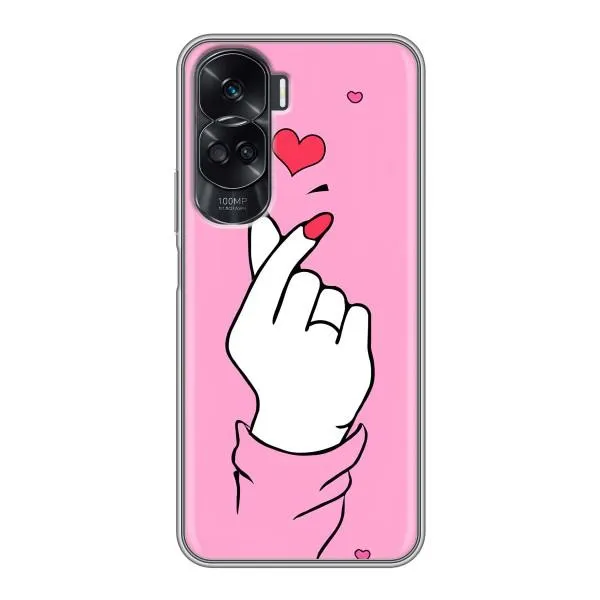 Чехол с принтом «Знак Love» для Huawei Honor 90 Lite