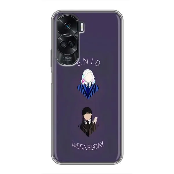 Чехол с принтом «Уэнздей и подруга» для Huawei Honor 90 Lite