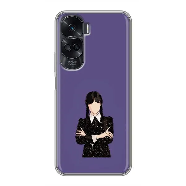 Чехол с принтом «Уэнздей в черном» для Huawei Honor 90 Lite