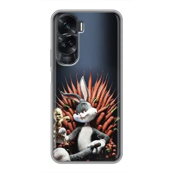 Чехол с принтом «Король Кролик» для Huawei Honor 90 Lite