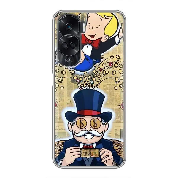 Чехол с принтом «Монополия Мен» для Huawei Honor 90 Lite