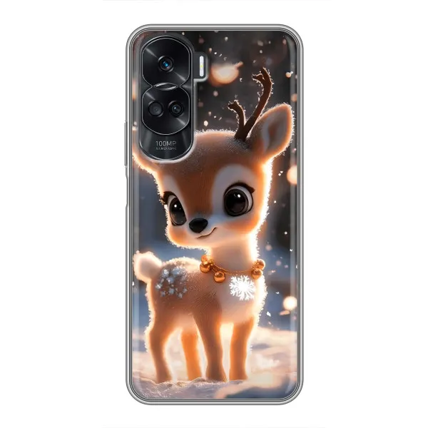 Чехол с принтом «Олененок» для Huawei Honor 90 Lite