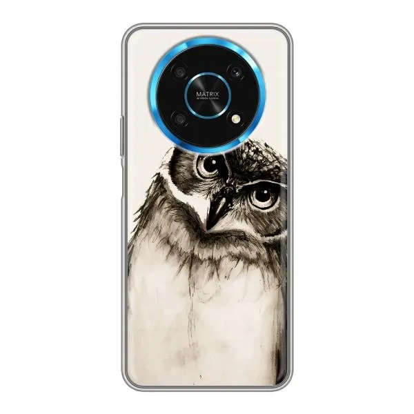 Чехол с принтом «Сова» для Huawei Honor Magic 6 Lite 5G