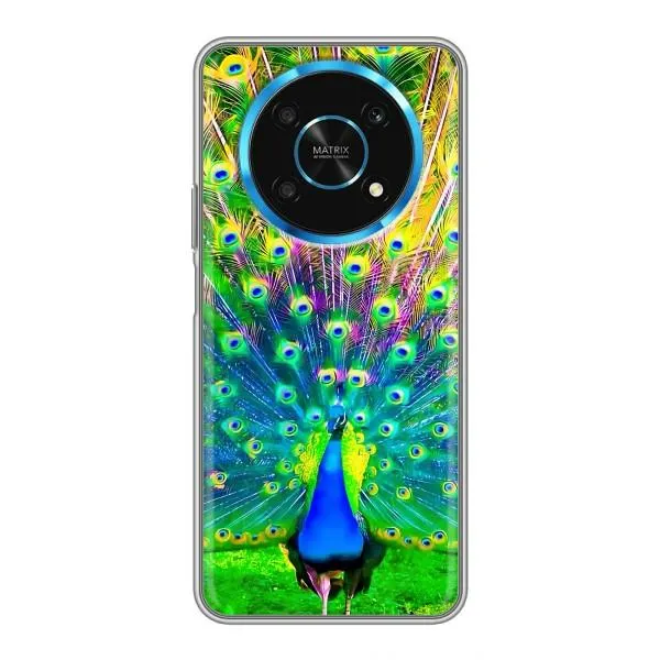 Чехол с принтом «Яркий Павлин» для Huawei Honor Magic 6 Lite 5G