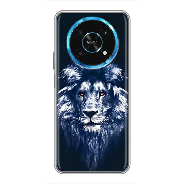 Чехол с принтом «Синий Лев» для Huawei Honor Magic 6 Lite 5G Чехол с принтом «Синий Лев» для Huawei Honor Magic 6 Lite 5G