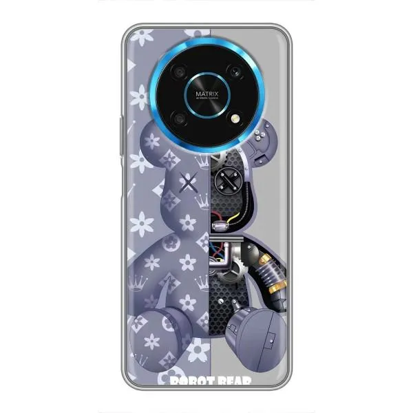 Чехол с принтом «Робот Мишка» для Huawei Honor Magic 6 Lite 5G