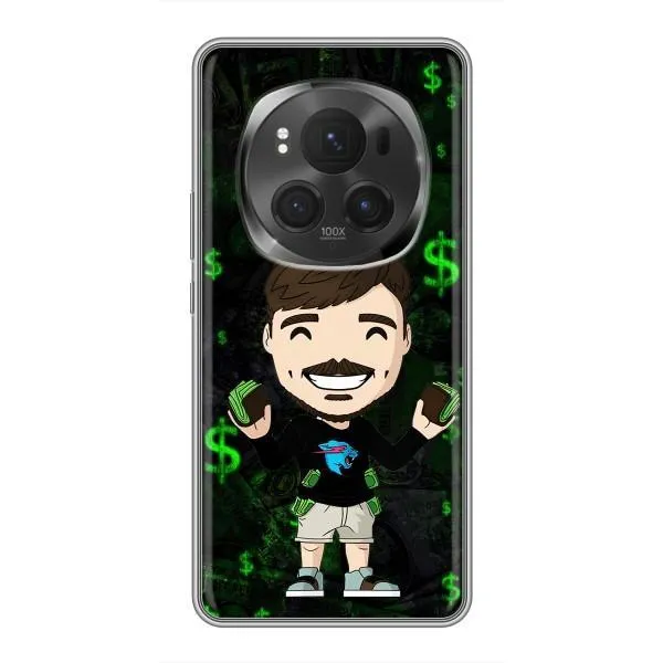 Чехол с принтом «Блогер Beast» для Huawei Honor Magic 6 Pro