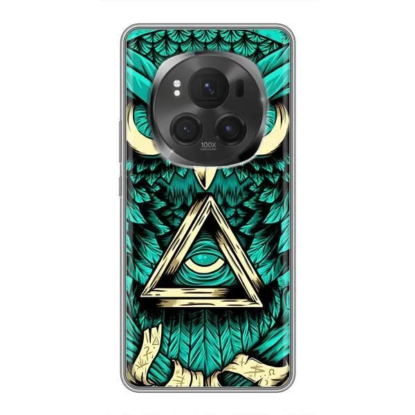 Чехол с принтом «Сова с глазом» для Huawei Honor Magic 6 Pro