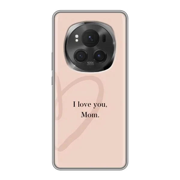 Чехол с принтом «Сердце маме» для Huawei Honor Magic 6 Pro