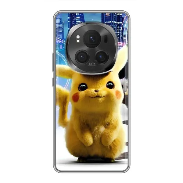 Чехол с принтом «Пикачу в городе» для Huawei Honor Magic 6 Pro