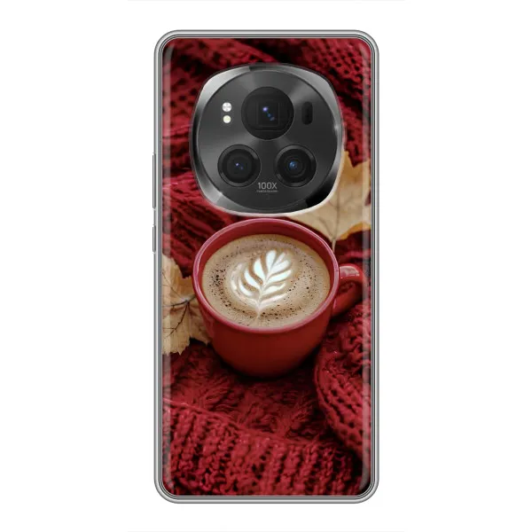 Чехол с принтом «Кофе на пледе» для Huawei Honor Magic 6 Pro Чехол с принтом «Кофе на пледе» для Huawei Honor Magic 6 Pro