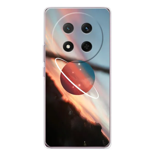 Чехол с принтом «Сатурн» для Huawei Honor Magic 7 Lite Чехол с принтом «Сатурн» для Huawei Honor Magic 7 Lite