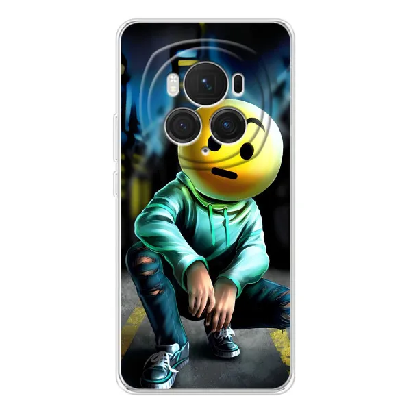 Чехол с принтом «Парень смайл» для Huawei Honor Magic 7 Pro Чехол с принтом «Парень смайл» для Huawei Honor Magic 7 Pro