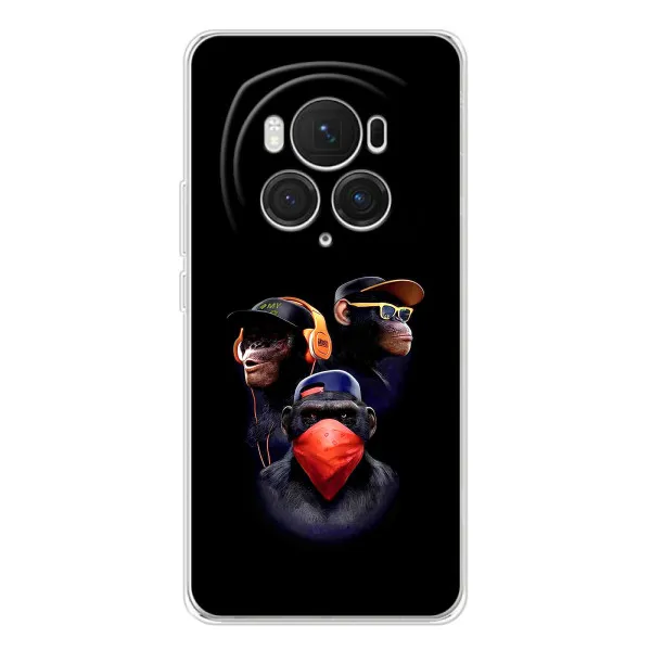 Чехол с принтом «Три обезьяны» для Huawei Honor Magic 7 Pro Чехол с принтом «Три обезьяны» для Huawei Honor Magic 7 Pro