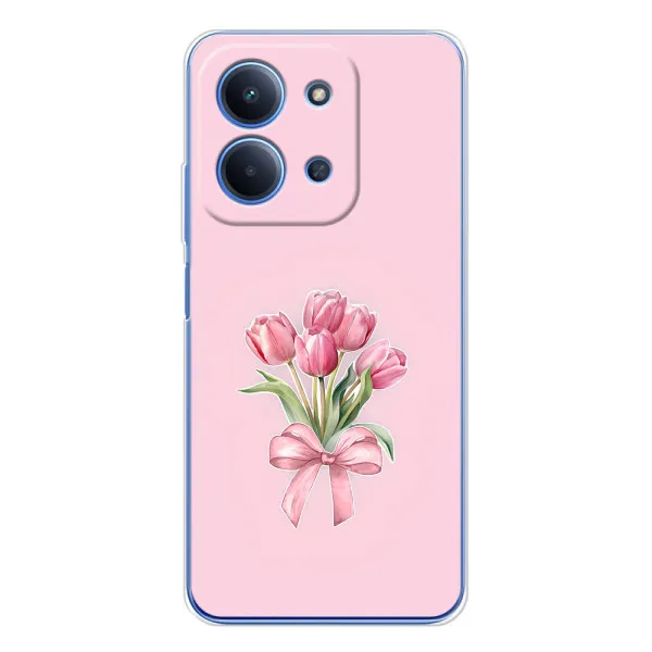 Чехол с принтом «Букет цветов» для Huawei Honor Play 11 Plus