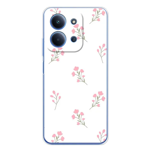 Чехол с принтом «Розовые цветы» для Huawei Honor Play 11 Plus
