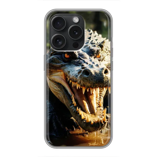 Чехол с принтом «Опасный крокодил» для Huawei Honor Play 60 Plus
