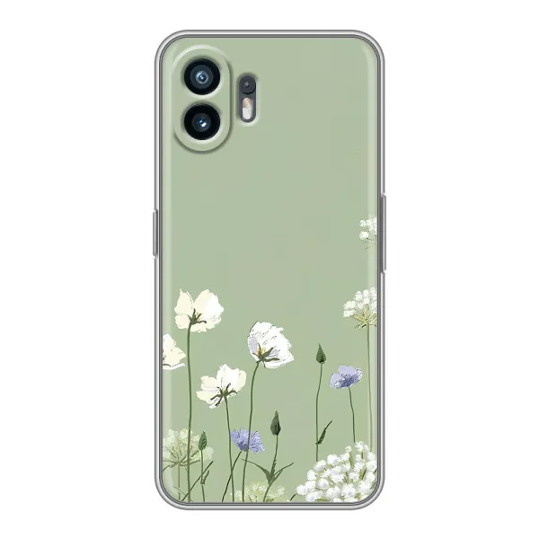 Чехол с принтом «Цветы на зеленом» для Huawei Honor Play 80 Plus