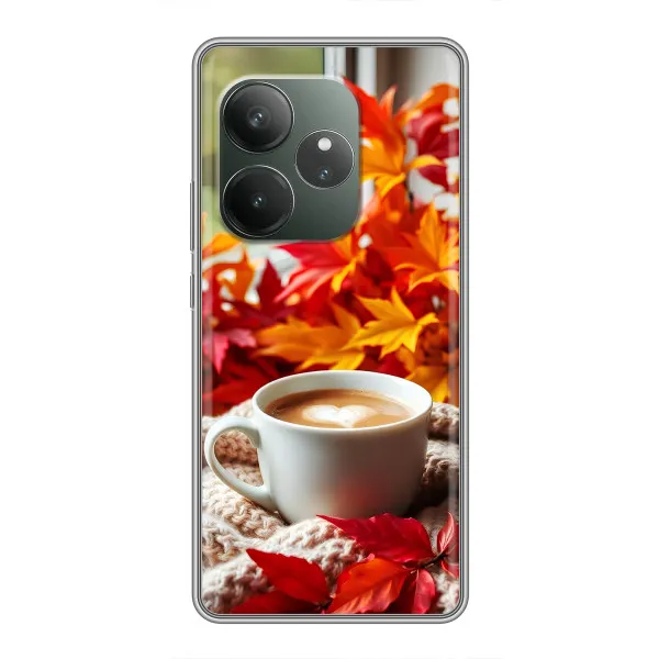 Чехол с принтом «Кофе и листья» для Huawei Honor X5c Plus Чехол с принтом «Кофе и листья» для Huawei Honor X5c Plus