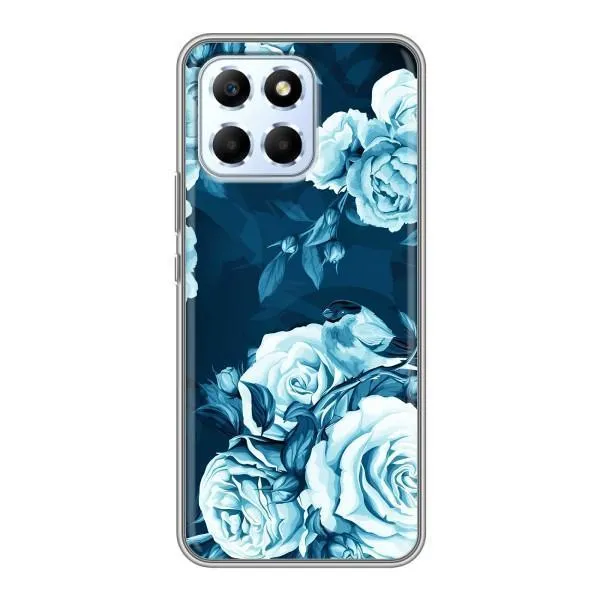 Чехол с принтом «Голубые Бутоны» для Huawei Honor X6