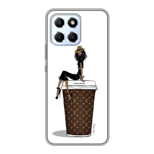 Чехол с принтом «кофе LOUIS VUITTON» для Huawei Honor X6