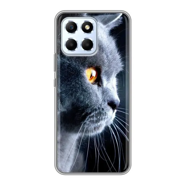 Чехол с принтом «Серый Кот» для Huawei Honor X6 Чехол с принтом «Серый Кот» для Huawei Honor X6