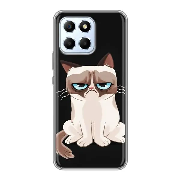 Чехол с принтом «Грустный кот» для Huawei Honor X6