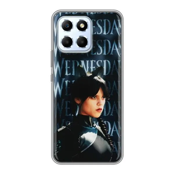 Чехол с принтом «Уэнздей кошка» для Huawei Honor X6 Чехол с принтом «Уэнздей кошка» для Huawei Honor X6