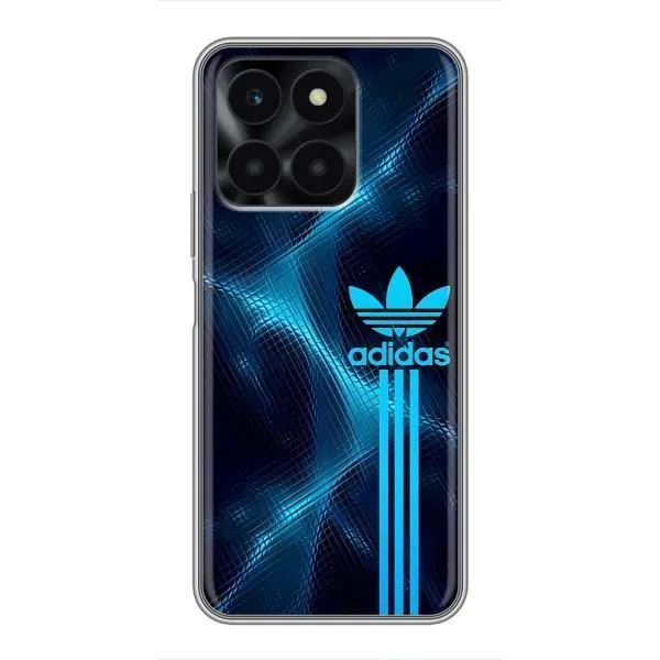 Чехол с принтом «Синий Адидас» для Huawei Honor X6a Чехол с принтом «Синий Адидас» для Huawei Honor X6a