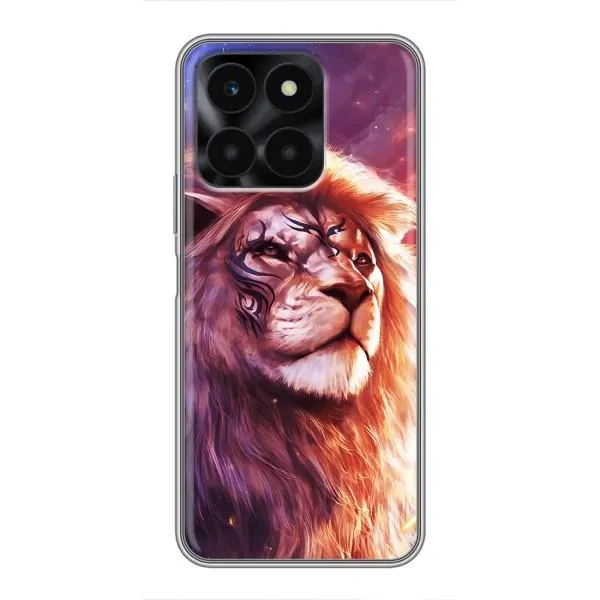 Чохол з принтом «Красочний Лев» для Huawei Honor X6a Чохол з принтом «Красочний Лев» для Huawei Honor X6a