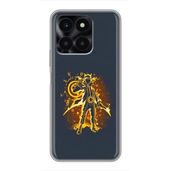Чехол с принтом «золотой Наруто» для Huawei Honor X6a