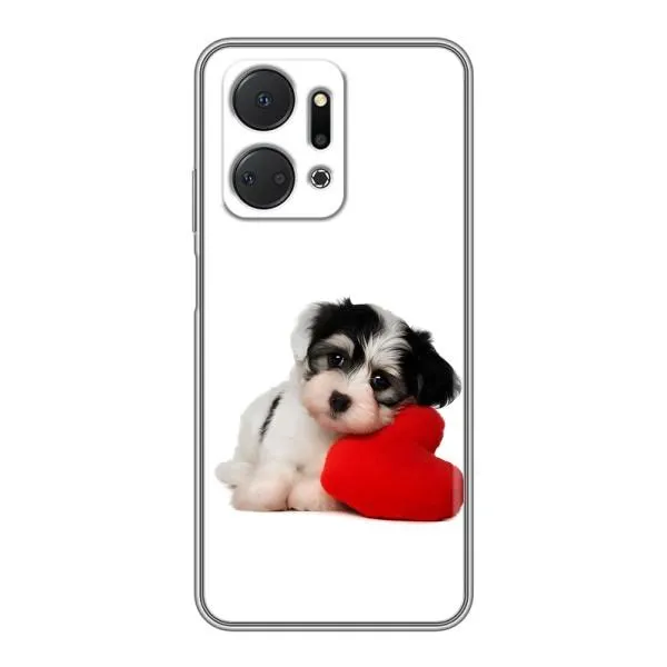 Чехол с принтом «Песик» для Huawei Honor X7a
